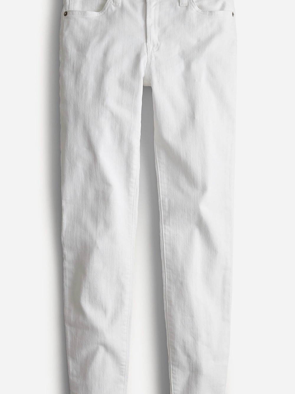 J. Crew Women’s Toothpick White Jeans, size 30